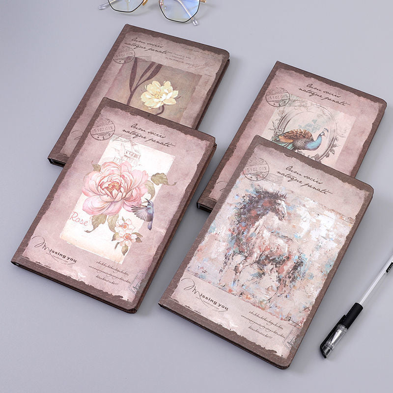 Wholesale Creative Ledger Color Page Illustration Notebook